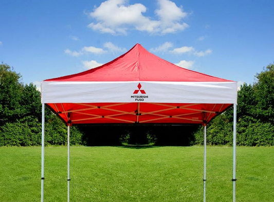 Valance print 21x21 cm for FleXtents, PVC material - product detail