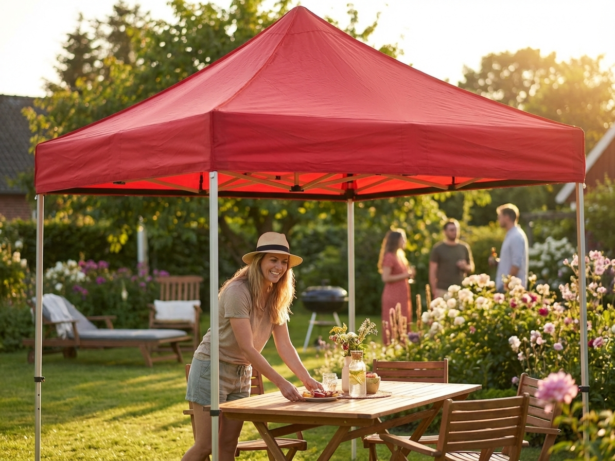 FleXtents roof cover in weatherproof PVC for event tents - view 3