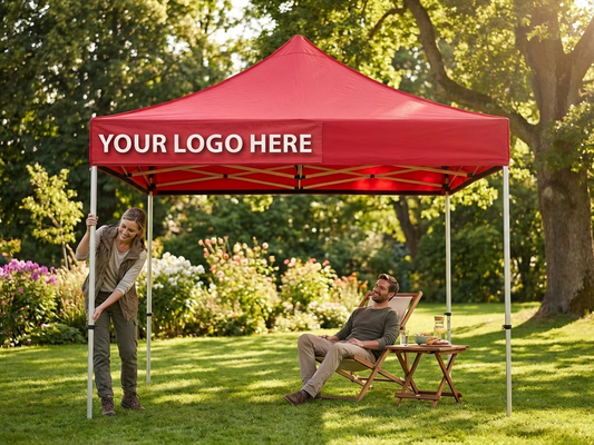 Valance print for FleXtents outdoor event decoration - product detail