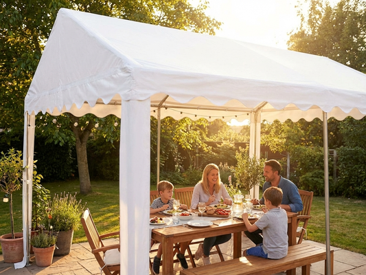 White polyethylene marquee roof cover 5x6m for outdoor events - product detail