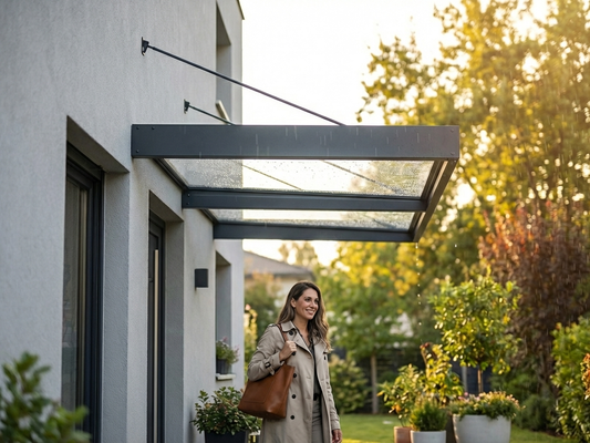 XL Dark Grey Canopy Shelter for outdoor protection - product detail