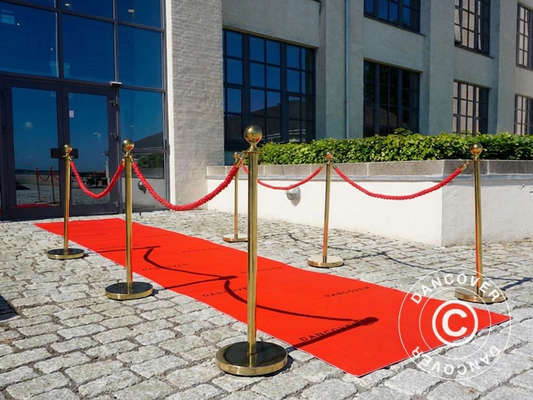 Red Carpet Runner with Deco Felt and Anti-Slip Rubber - product detail