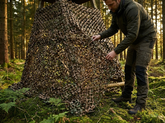 Camouflage Net 2.4x6m in Camouflage Colour for Outdoor Use - product detail