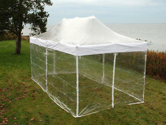 Clear pop-up gazebo 3x6 m with aluminium frame for outdoor events - product detail