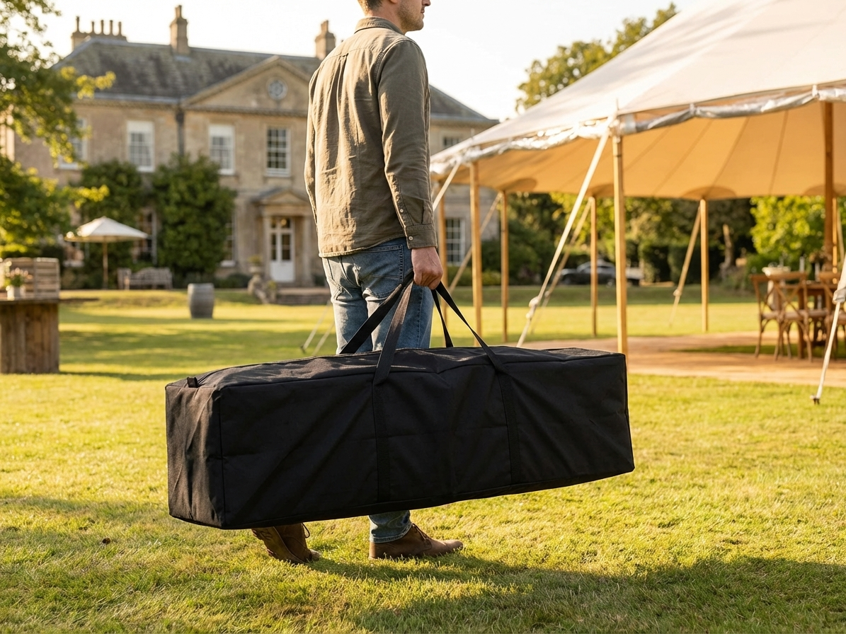 Steel Carry Bag for FleXtents 4x8m in Black - view 3