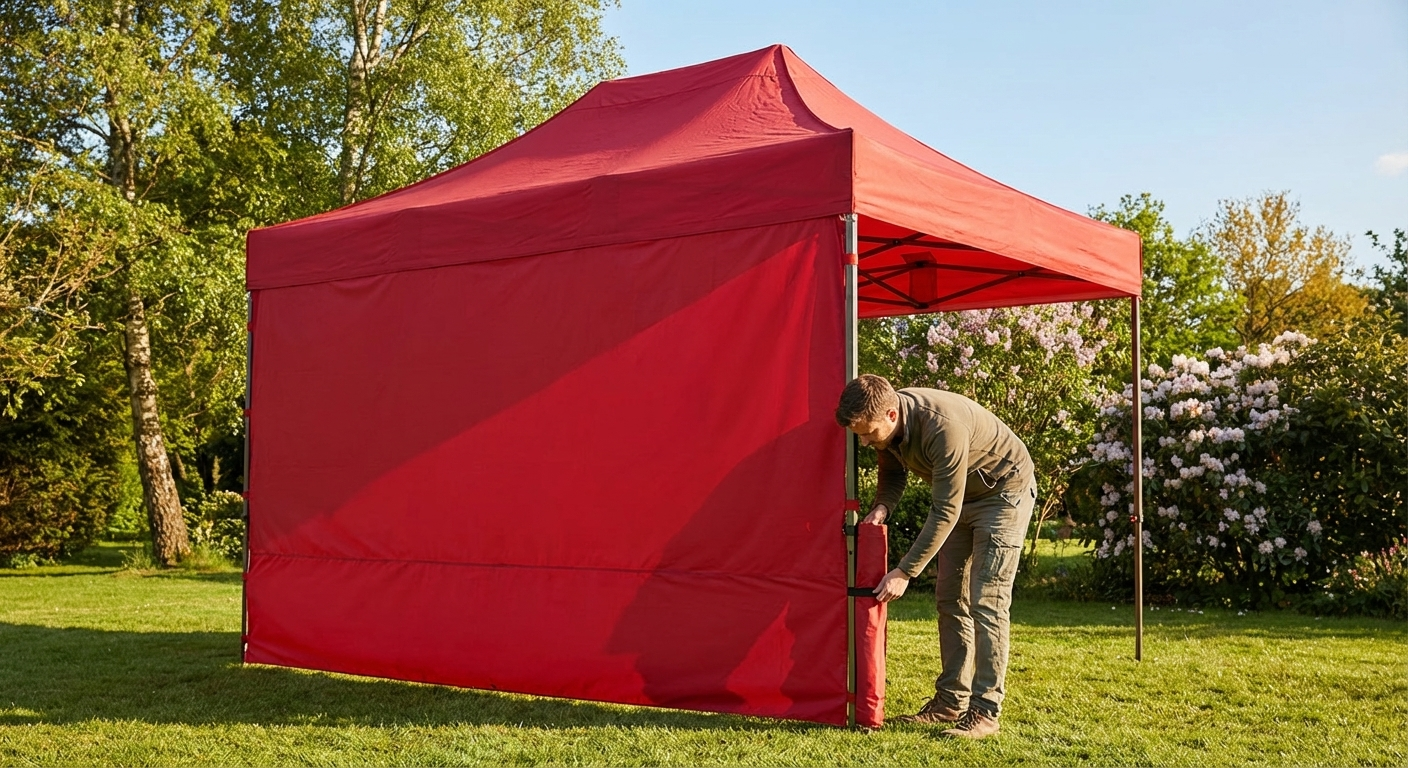 Sidewall print 70x245 cm for event shelters - view 3