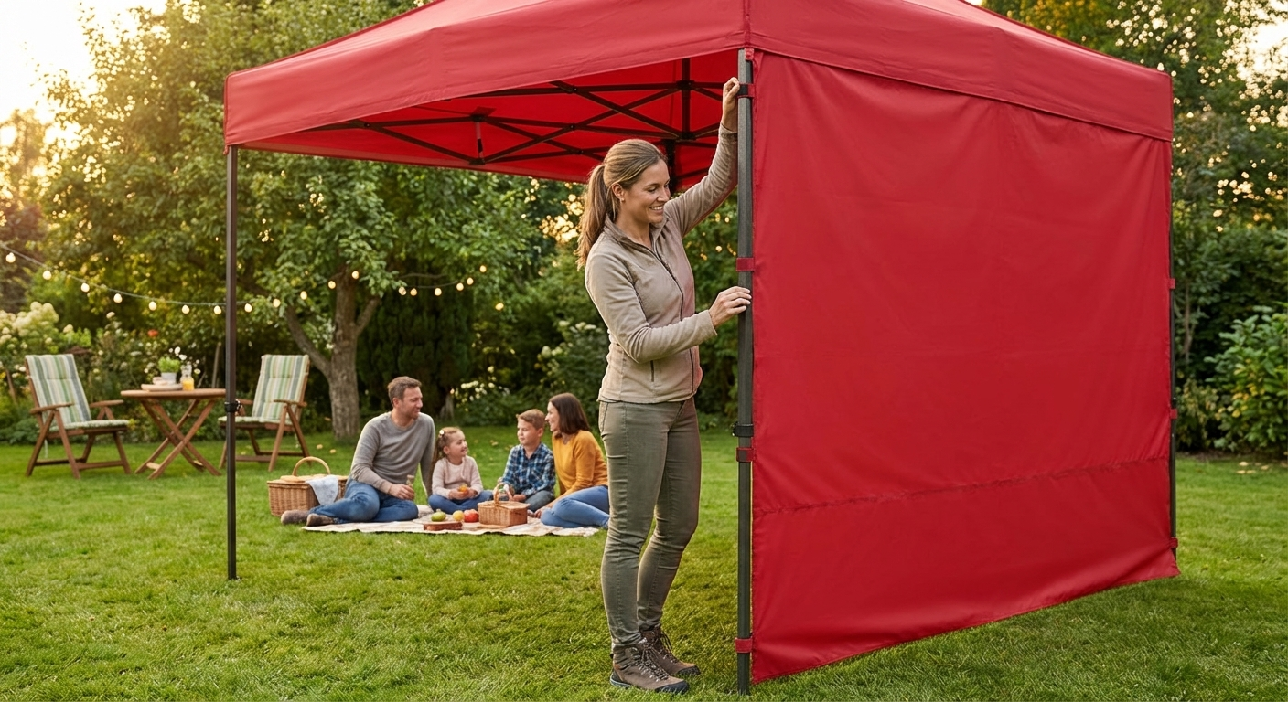 FleXtents sidewall 70x155 cm for event shelters - view 3