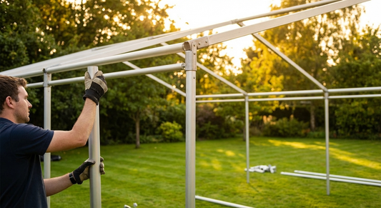 Standing Leg in Galvanised Steel for Industrial Use - product detail