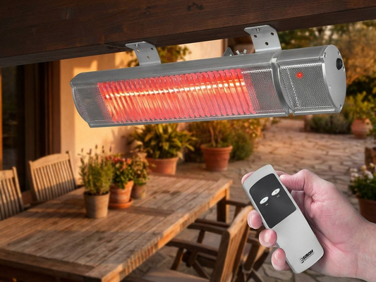 Patio heater in aluminium for outdoor use - product detail