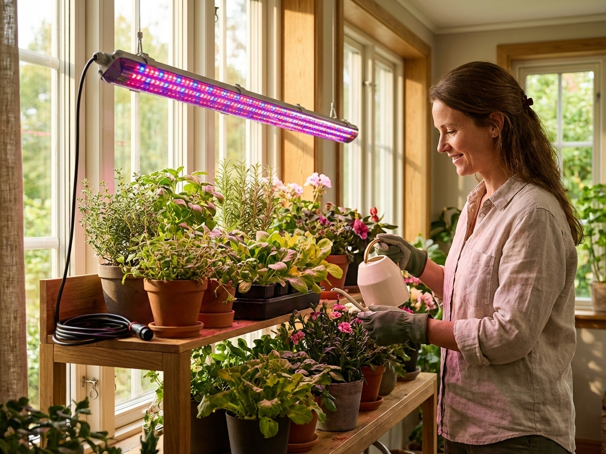 LED Grow Light 1.26 m Grey Polycarbonate - view 3