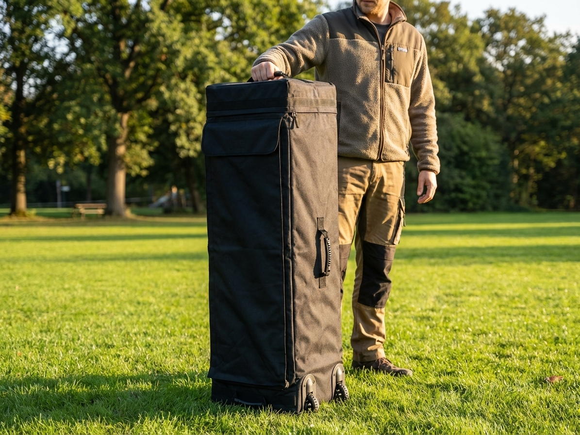 Black wheeled carry bag for outdoor events - view 3