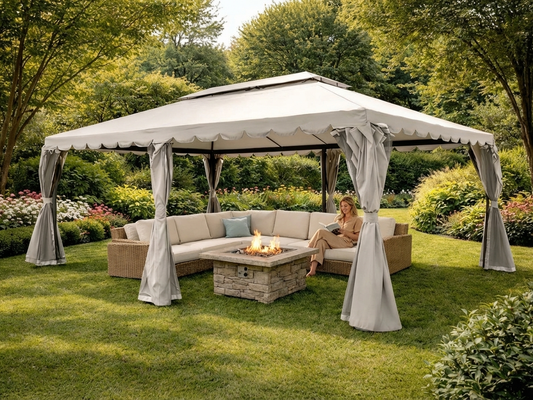 4x6m Sand Gazebo for Outdoor Events - product detail