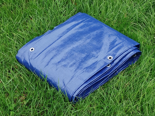 Blue tarpaulin 3x10 meters, perfect for outdoor protection - product detail