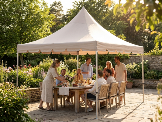 Latte gazebo roof cover 3x6 m for outdoor use - product detail