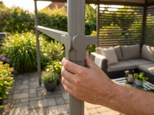 Grey plastic corner leg top fitting for indoor furniture - product detail
