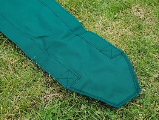 Green rain gutter for FleXtents, 8 m length - product detail