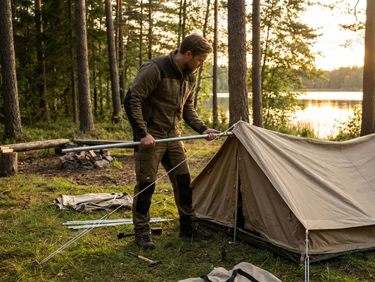 Galvanised steel pipe for storage tents, silver finish - product detail