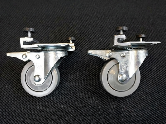Silver gazebo frame wheels for PRO and Xtreme frames - product detail