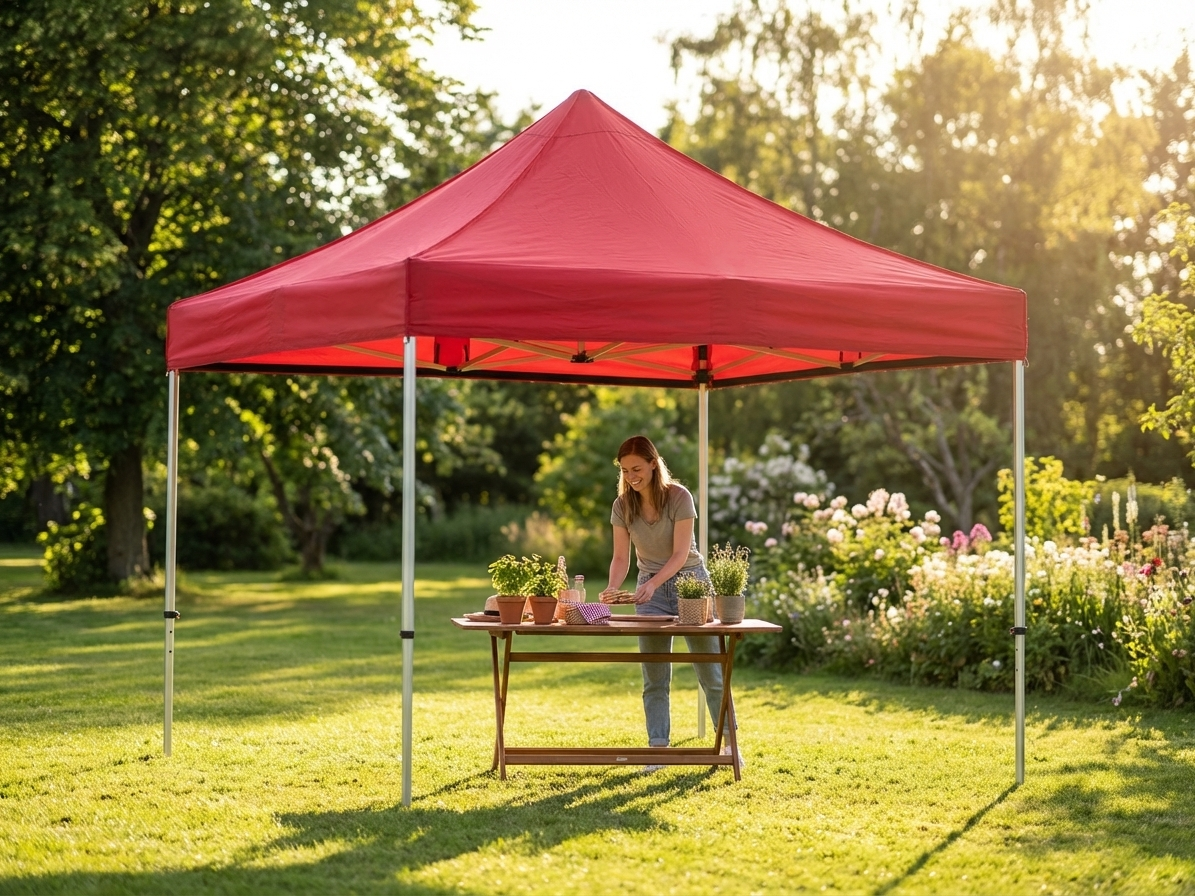 FleXtents roof cover white PVC for event shelter - view 3