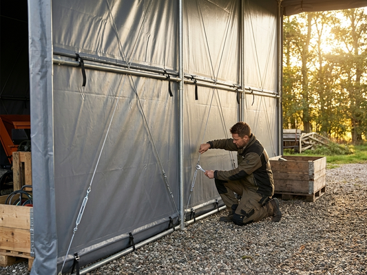Steel Wire Kit for 5 m storage shelter, Xtra strength steel - product detail