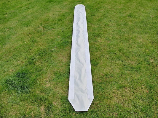 White raingutter for FleXtents, 4 meters long, waterproof - product detail