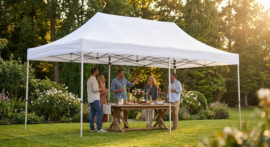 White waterproof gazebo roof cover 3x6 m - product detail