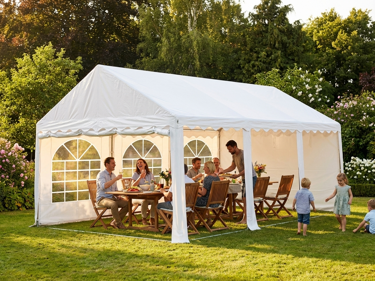 White 4x6m Marquee for Events - view 3