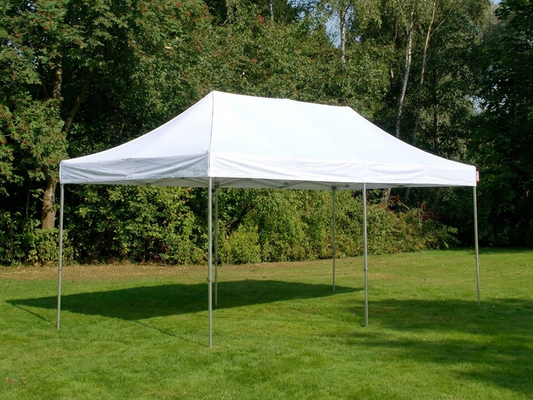 White pop up gazebo with aluminium frame for outdoor events - product detail
