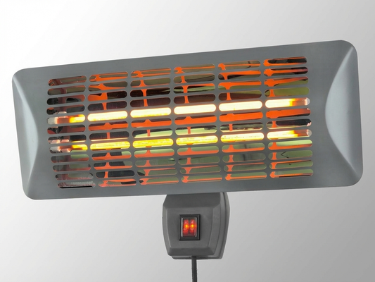 Grey patio heater for outdoor use - product detail