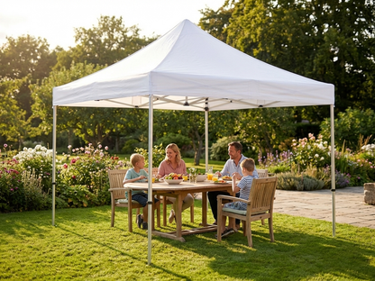 Pop Up Gazebo 3x3 m Clear for Outdoor Events