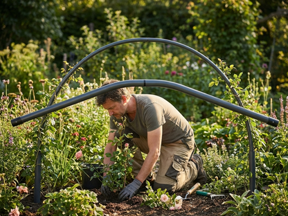 Centre Arch made of galvanised steel with adjustable length - product detail