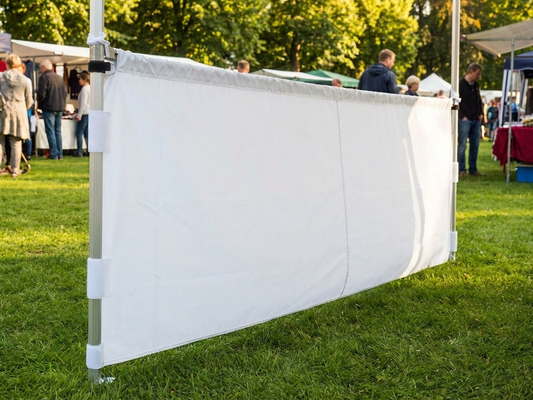 White FleXtents 3m Sidewall for Outdoor Events - product detail