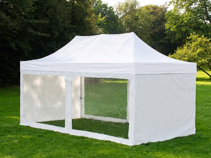 Pop Up Gazebo 3x6 m White for Outdoor Events - product detail