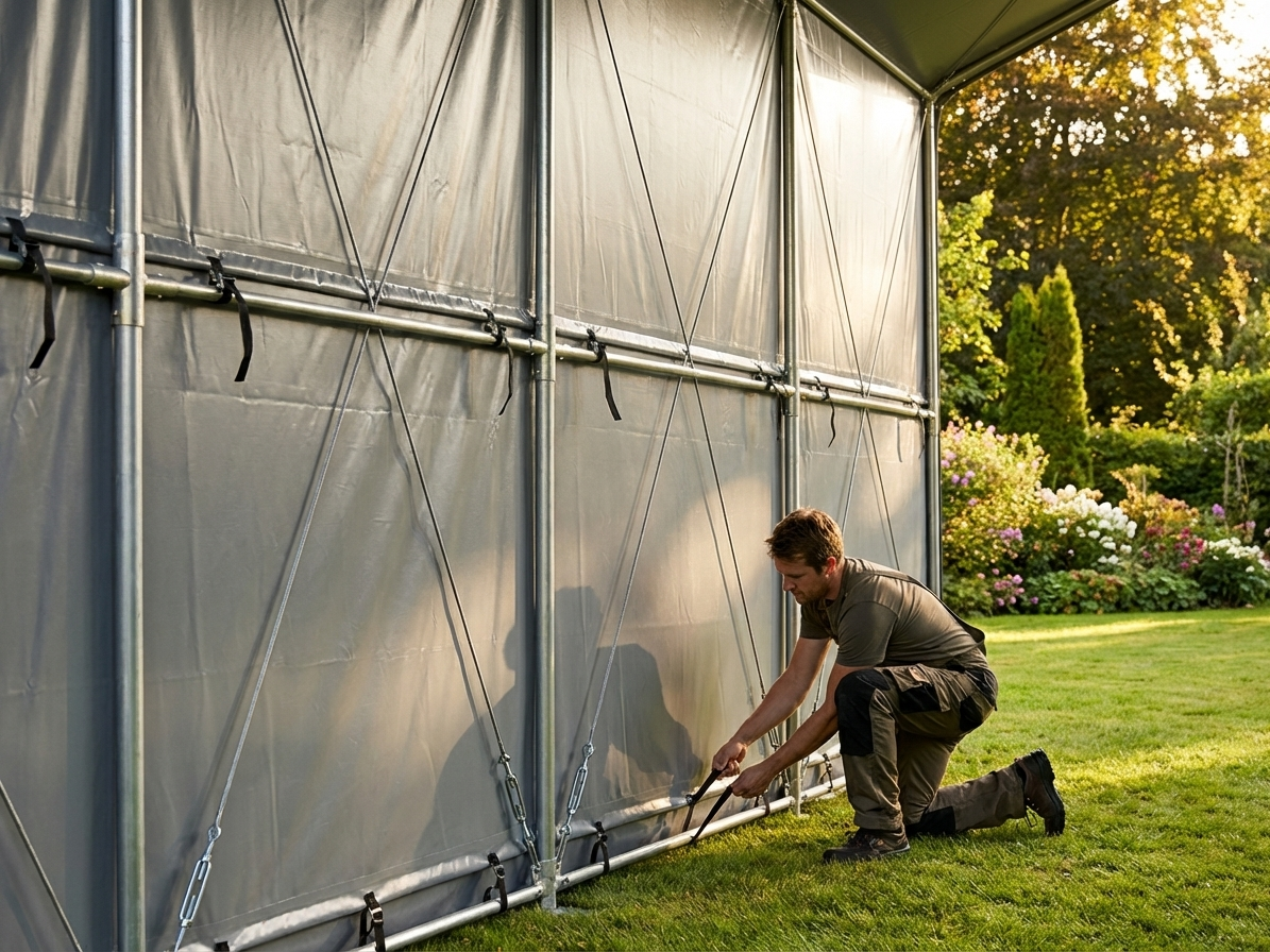 Steel Wire Kit for Storage Shelter, Xtra Strength - view 3