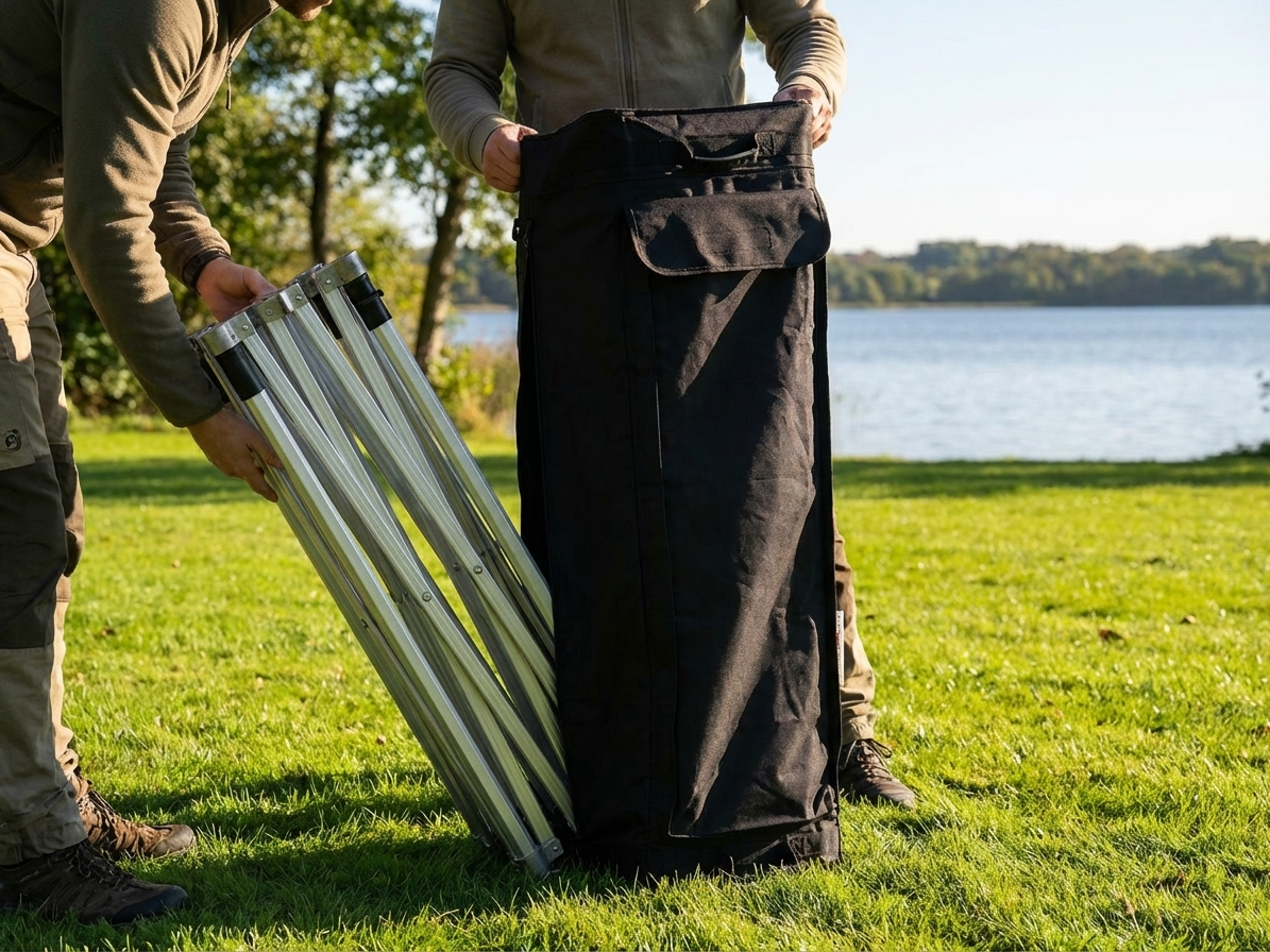 Silver aluminium gazebo frame for outdoor events - product detail