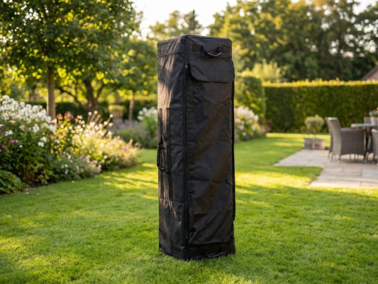 Aluminium frame for a 3x6m pop-up gazebo, silver, adjustable for outdoor use