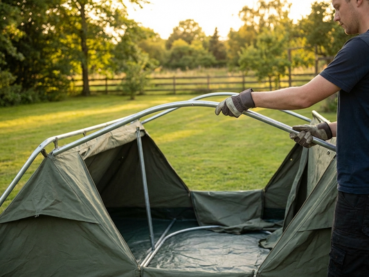 Galvanised steel storage tent arch for 2.4m series - product detail