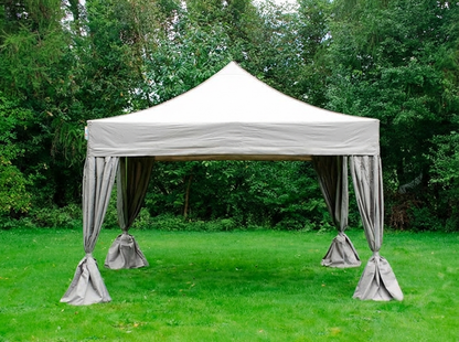Pop Up Gazebo 4x4m Latte with Steel Frame