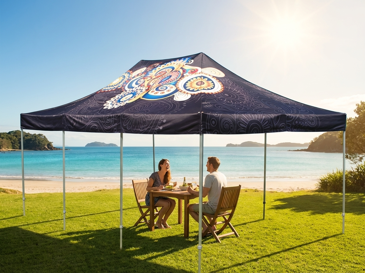 White pop-up gazebo 4x6m with aluminium frame for outdoor events