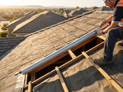 Galvanised steel tube 50 mm diameter for roofing use - view 3