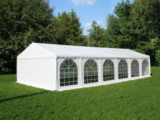 White marquee 6x14m for events and parties
