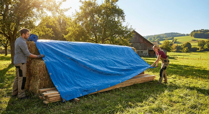 Heavy Duty Blue Tarpaulin 10x12 m - product detail