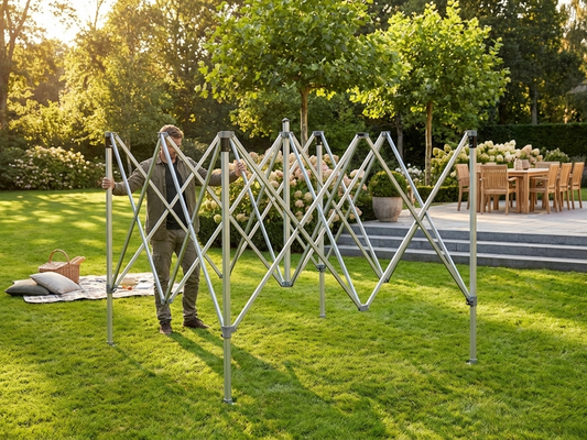 Aluminium gazebo frame 4x4m for outdoor events - product detail