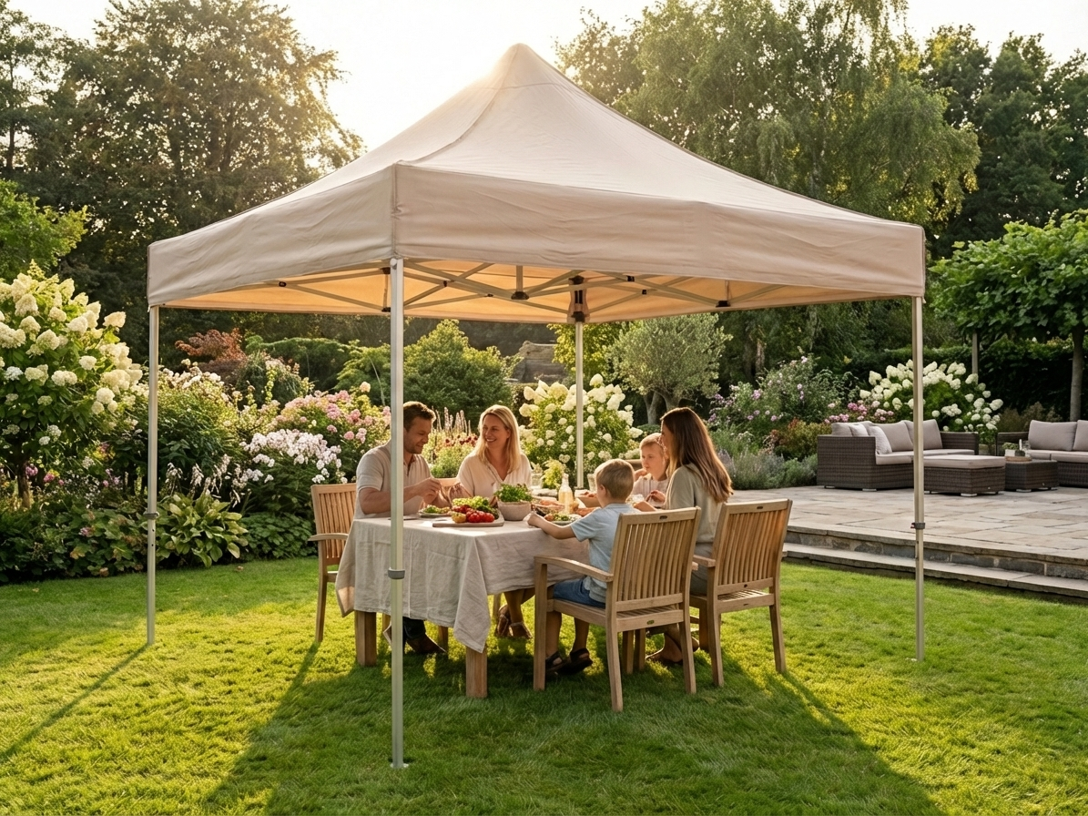 Latte pop-up gazebo for outdoor events - product detail