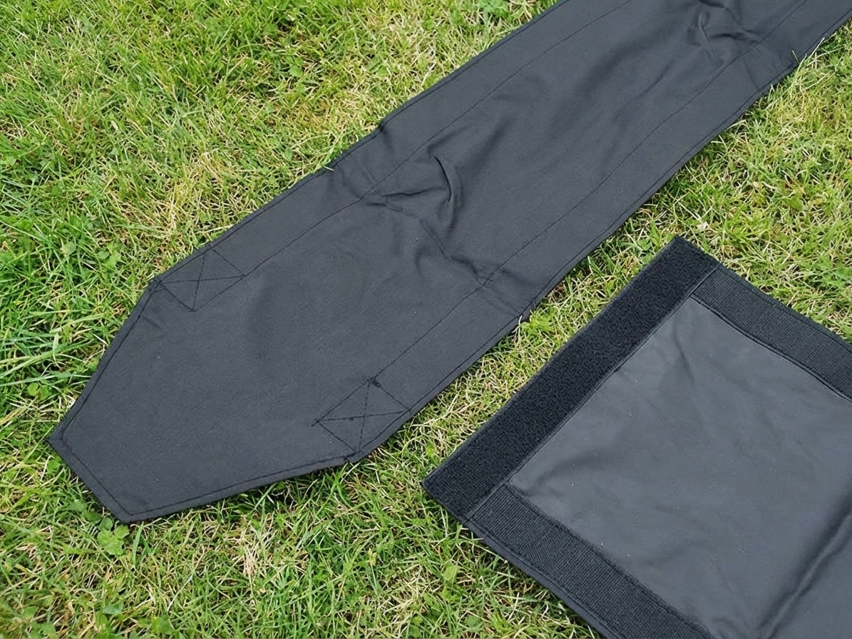 3-metre black raingutter for FleXtents setup