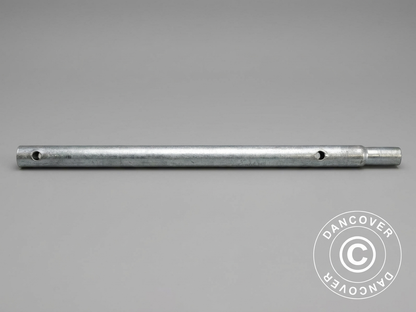 Galvanised steel pipe for storage tent support