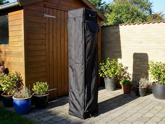 Aluminium pop-up gazebo frame in silver for commercial use - product detail
