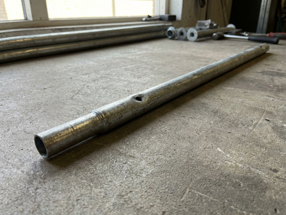 Galvanised steel pipe for storage tent support - product detail