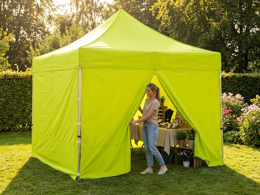 Neon Yellow/Green Gazebo Sidewall Kit