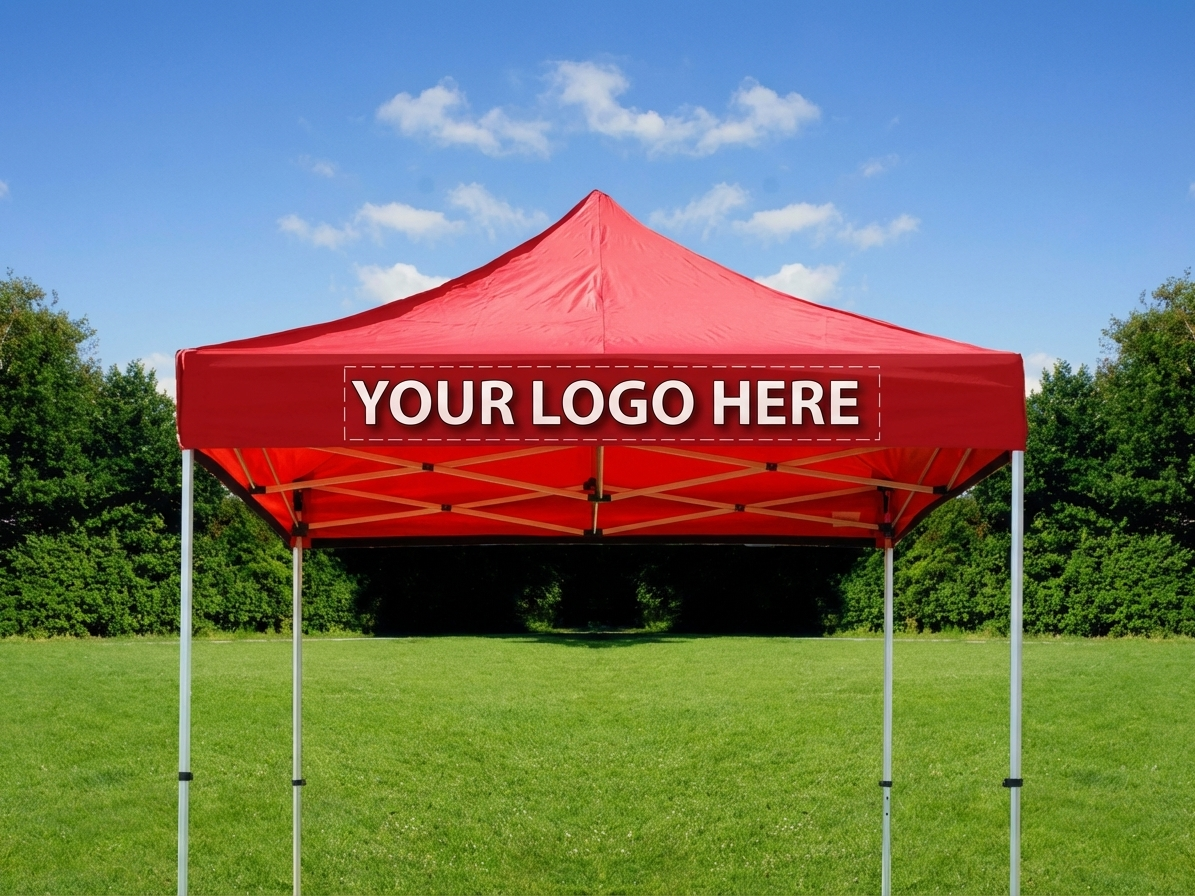 Valance Print for event tents, 21x290 cm